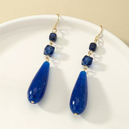 Longues boucles d'oreilles bohémiennes