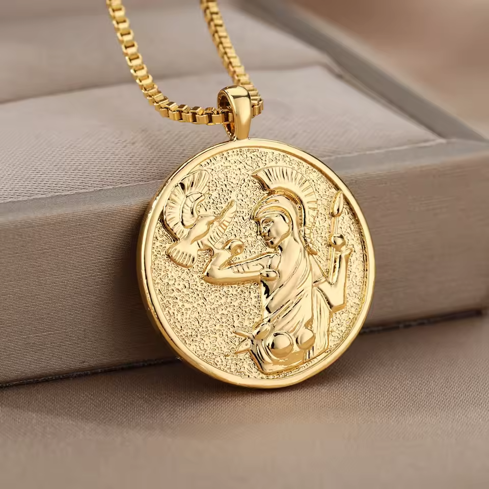 Collier d'Athéna Déesse de la Sagesse et du Courage