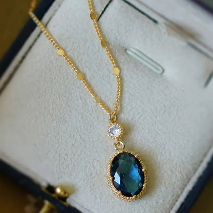 Collier Thessia Lunebray Doré