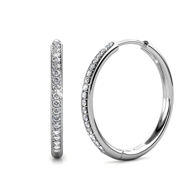 Boucles d'oreilles Sorel Pavé Dorées