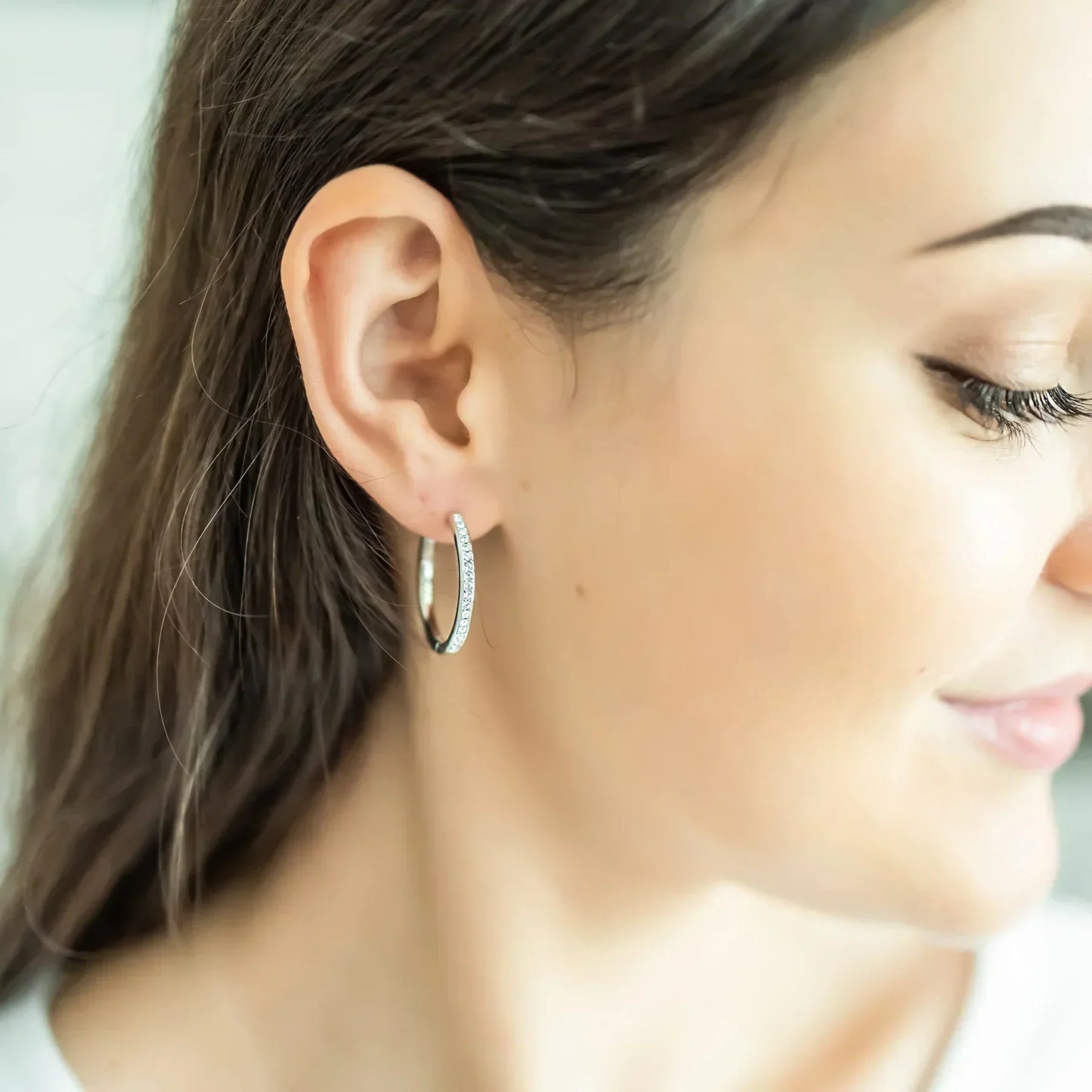 Boucles d'oreilles Sorel Pavé