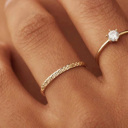 Bague Ameline Trellis Dorée