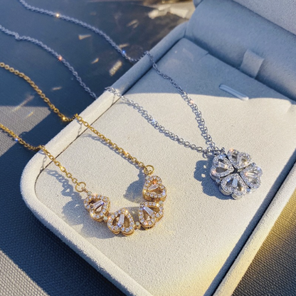 Collier avec Cœur de Cristal