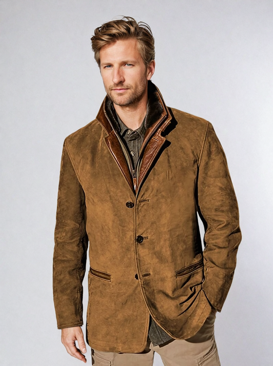Lucas - Veste D'automne Vintage Pour Homme
