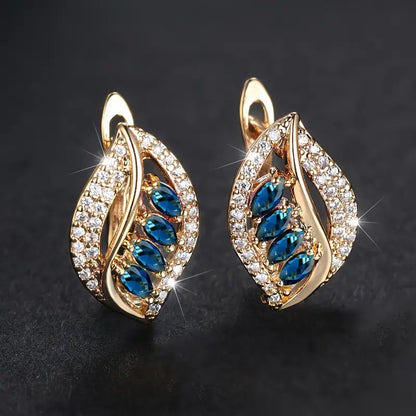 Boucles d'oreilles Isola Caelurelle Dorées