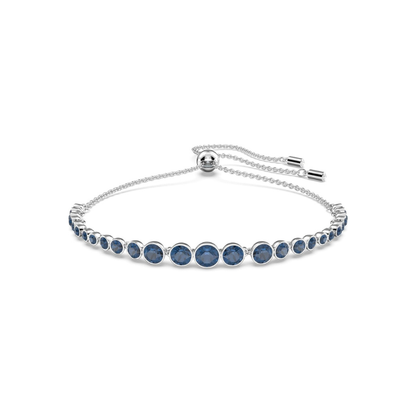 Bracelet tennis saphir taille ronde