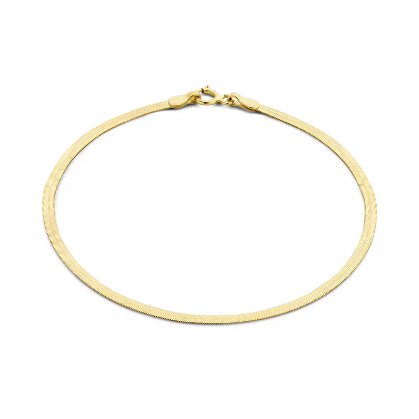 Bracelet Soleil Serpent Doré