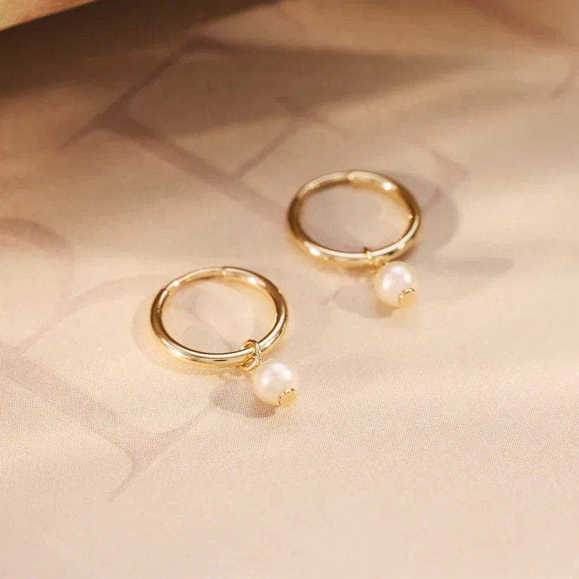 Boucles d'oreilles Delia Crest Dorées