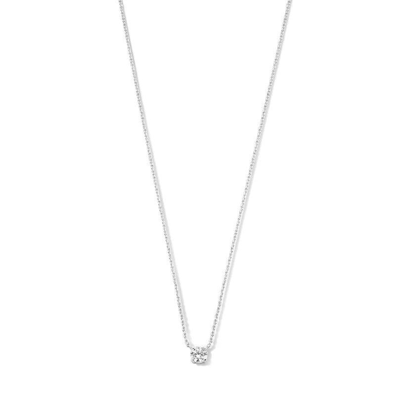 Collier de Pierre de Moissanite Cléa | Doré