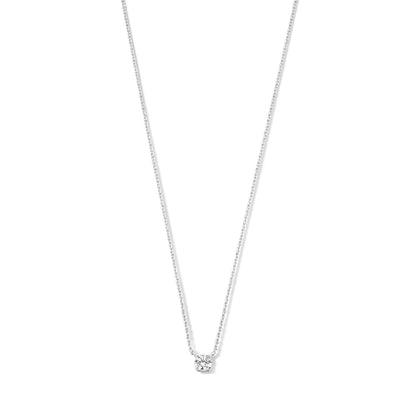 Collier de Pierre de Moissanite Cléa | Doré