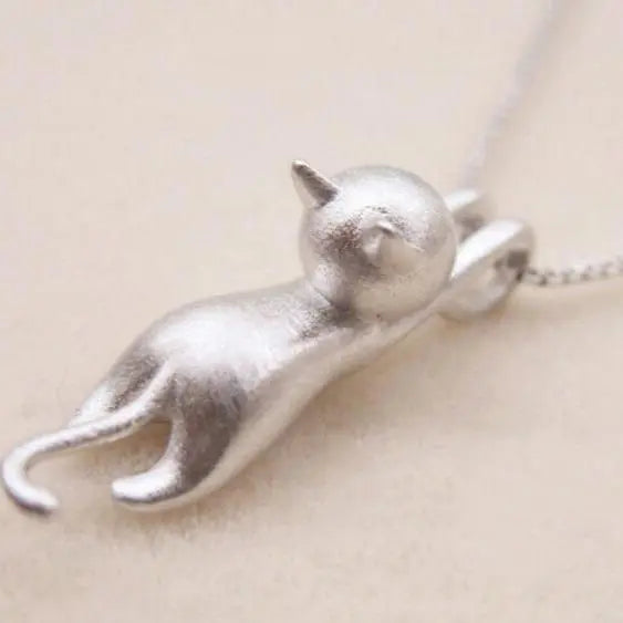 Collier Chaton Joueur en Argent 925