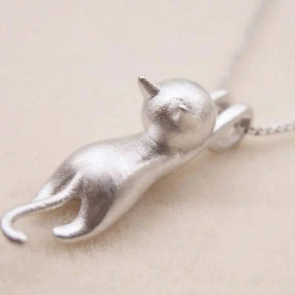 Collier Chaton Joueur en Argent 925