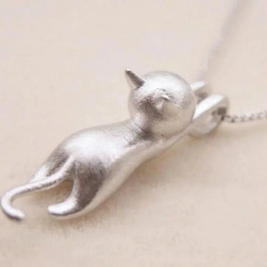 Collier Chaton Joueur en Argent 925
