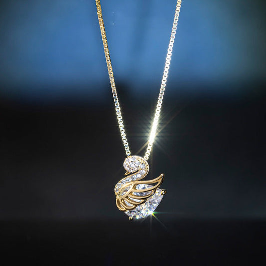 Collier du Cygne de Cristal