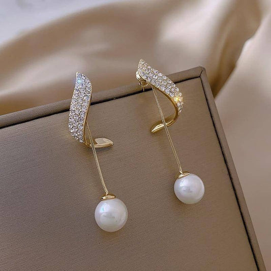 Boucles d'Oreilles de Perles Alessandra